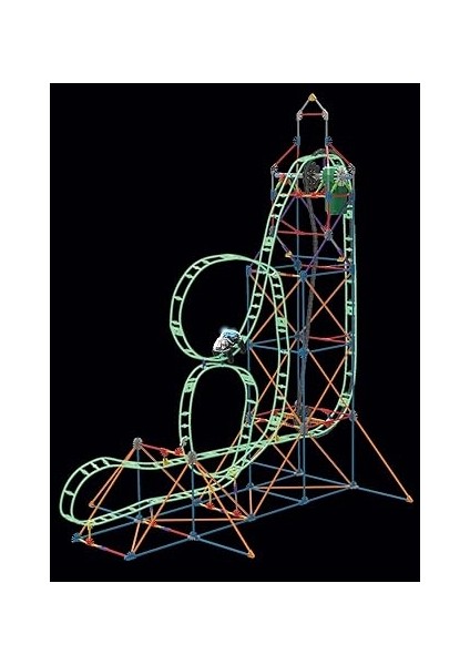 51455 Looping Light-Up Roller Coaster Model Yapım Seti (Motorlu) fırsatları