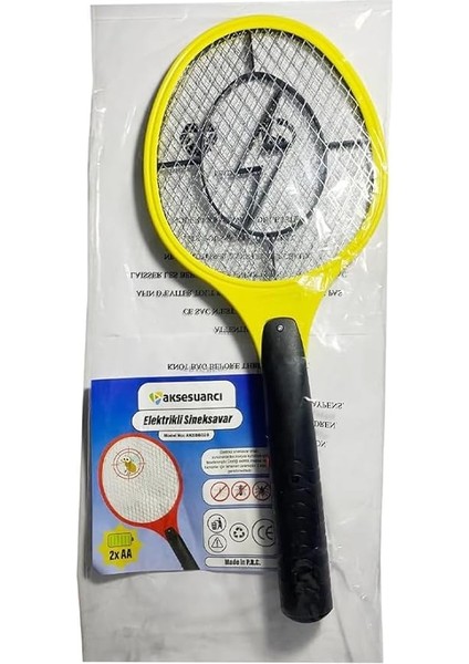 1 Adet Pilli Sinek Raketi Sivrisinek Öldürücü Raket Haşere Öldüren Elektrikli Sineklik Aleti - Piller Dahil Değildir modelleri