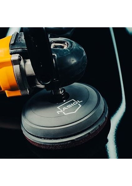 Polisaj Tabanı 125/145 mm 2 Parça-Cırtlı Pasta Cila Polisaj Aplikatörü, Detailing, Polisaj ve Zımpara Makinesi, Araç Pasta Cila Uygulama modelleri