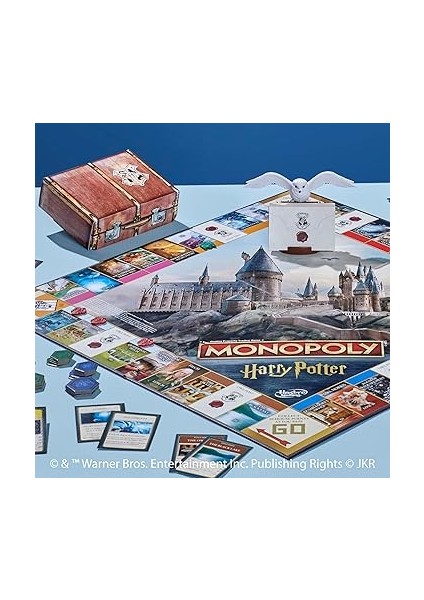 Gaming Monopoly Harry Potter Sürümü Masa Oyunu | Hogwarts'ta Büyülü Bir Macera | 8 Yaş ve Üzeri | 2 Ila 6 Oyuncu | Aile Oyunları | Çocuklar ve Yetişkinler Için Hediyeler modelleri