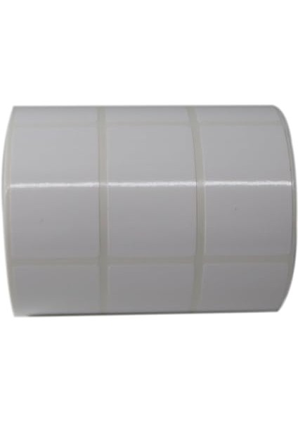Etiketler , Hazır Al Hızlı Al Pp Opak Etiket 30MM x 50MM Ruloda 1500 Adet Yan Yana 3 Lü 40MM Kuka Çapında Yırtılmaya Dayanıklı Etiket modelleri