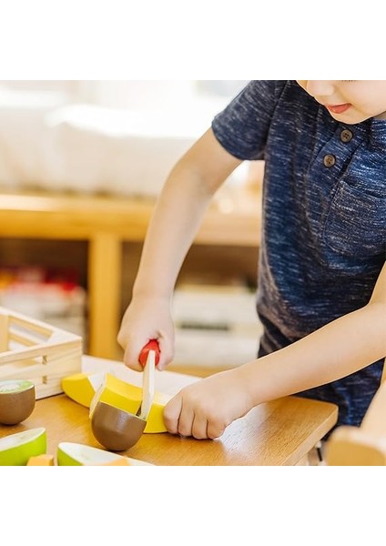 &amp; Doug Ahşap Kes Oyna Meyveler modelleri