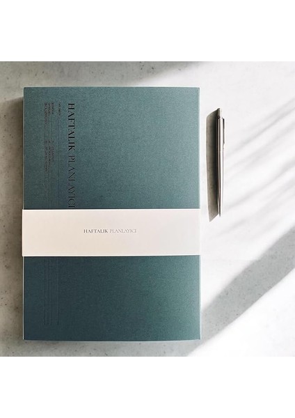 Tanıtım Tarihsiz Planlayıcı, A4 Boyutunda (21CM x 29.7cm) (Haftalık Planlayıcı)