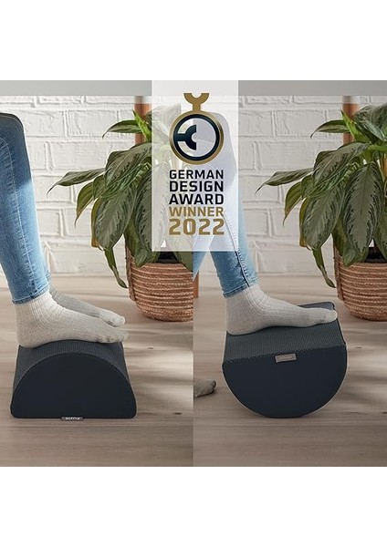 Çalışma Masası Ayak Desteği, Ayarlanabilir Bacak ve Diz Desteği, Ev Ofisinde Ideal, Omuz ve Sırt Ağrılarını Azaltır, Kumaş Kılıflı Köpük, Igr Sertifikalı, Ergo Cosy Serisi, Gri, 53710089 fiyatları