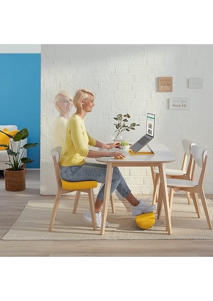 Çalışma Masası Ayak Desteği, Ayarlanabilir Bacak ve Diz Desteği, Ev Ofisinde Ideal, Omuz ve Sırt Ağrılarını Azaltır, Kumaş Kılıflı Köpük, Igr Sertifikalı, Ergo Cosy Serisi, Gri, 53710089 modelleri