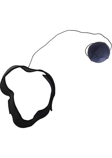 Boks Kafa Refleks Topu, Siyah