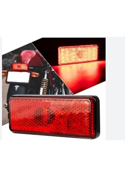 Arka Fren Lambası Ister Sabit Ister Çakar Modlu 18 Ledli
