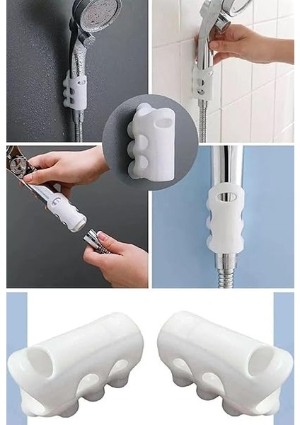 Silikon Vantuzlu Duş Başlığı Tutacağı, Vakumlu Kanca ile Banyo Başlığı Askı Aparatı modelleri