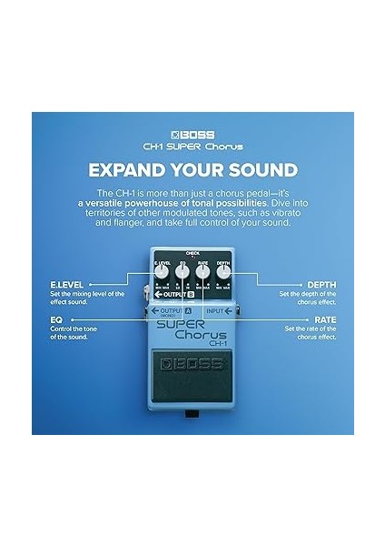 Ch-1 Stereo Süper Chorus indirimleri