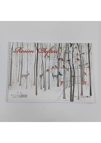 Dizayn Çinar 25X35 Spr. Resim Defteri 15 YP.33000