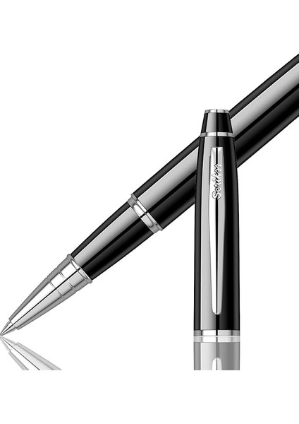 Noble 35 Roller Kalem Siyah Krom