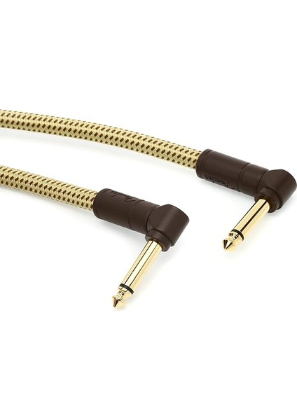 Deluxe Series Instrument Cable Tweed - 90CM Enstrüman Kablosu