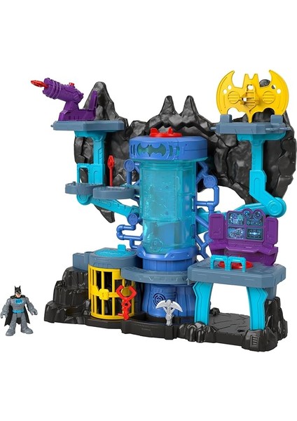 Imaginext™ Dc Super Friends™ Bat-Tech Batcave™ Batman'in Mağarası Imaginext Dc Super Friends Bat-Tech Batcave Oyun Seti, Işıklı ve Sesli, 3-8 Yaş Arası Çocuklar Için Uygundur GYV24 GYV24