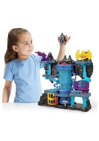 Imaginext™ Dc Super Friends™ Bat-Tech Batcave™ Batman'in Mağarası Imaginext Dc Super Friends Bat-Tech Batcave Oyun Seti, Işıklı ve Sesli, 3-8 Yaş Arası Çocuklar Için Uygundur GYV24 GYV24 fiyatları