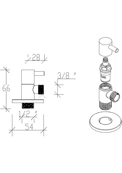 Prima Taharet Musluğu Ara Musluk fiyatları