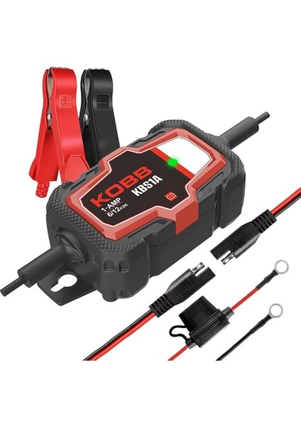 KBS1A 6V/12V 30AH Akıllı Akü Şarj ve Akü Bakım/desülfatör