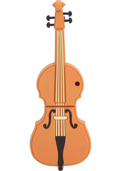 USB Flash Sürücü Keman Şekilli Müzik Severler Için, Taşınabilir USB Flash Sürücü, Veri ve Güzel Keman Şekilli Flash Sürücü, Müzik (64 Gb)