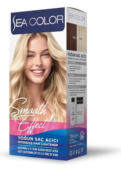 Color Smoot Effect Intensive Hair Lightener (Yoğun Saç Açıcı)