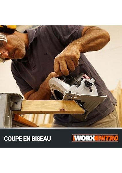 WX520.9 20VOLT 190MM Kömürsüz Profesyonel Şarjlı Daire Testere (Akü Dahil Değildir) indirimleri