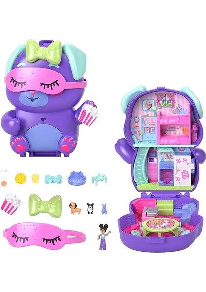 Pocket Köpekçiğin Pijama Partisi Mikro Oyun Seti, 4y+, JCR38