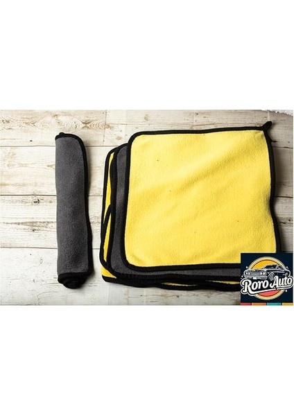 Auto Everest Çift Taraflı Mikrofiber Araç Kurulama Bezi &amp; Oto Yıkama Havlusu 50X70 Sarı modelleri