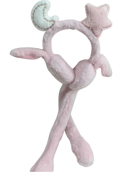 Recos Çocuk Peluş Figürlü Oynar Kulaklı Hareketli Sesli Kışlık Kulaklık RCS.AYY.PMB.2025