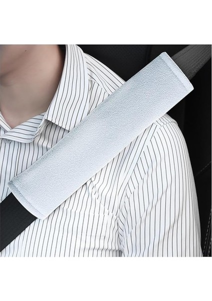 Oto Emniyet Kemeri Kılıfı, Daha Rahat Sürüş Için 2'li Paket Araç Emniyet Kemeri Omuz Pedi, Sırt Çantası El Çantası Kamera Kayışları Için Evrensel Yumuşak Koşum Pedi, Tüm Arabalarla Uyumlu