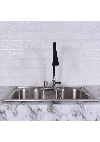 Esnek Silikon Musluk Başlığı – Kıvrılabilir ve Oynar Başlıklı, Musluk Uzatma Aparatı | Mutfak ve Banyo Bataryaları Için Ayarlanabilir Su Yönlendirici 52 cm Siyah fırsatları