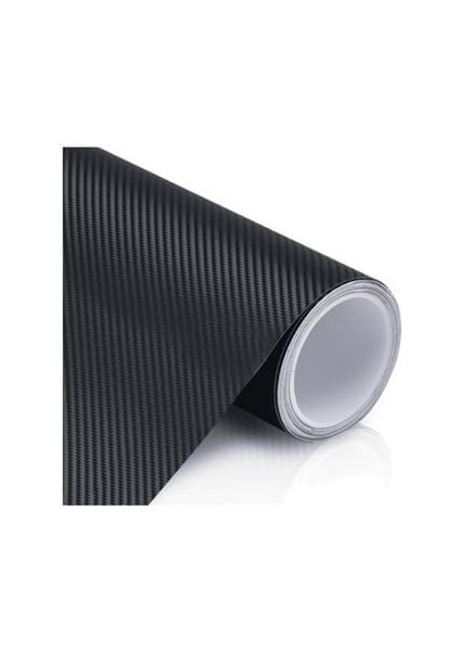 Pazar Siyah Karbon Kaplama Folyosu 127 cm x 30 cm Tırtıklı 3 D