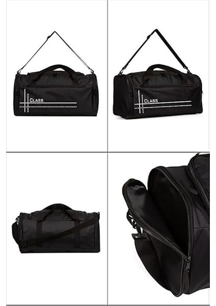 A Dos Unisex Uzun Askılı Geniş Hacimli Seyahat Gym Fitness Spor Çantası El Valizi Kabin Boy fırsatları