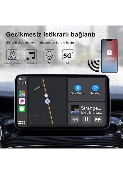 Kablosuz Carplay Adaptör, Kablolu Carplay Kablosuza Dönüştürün, Kablolardan Kurtulun indirimleri
