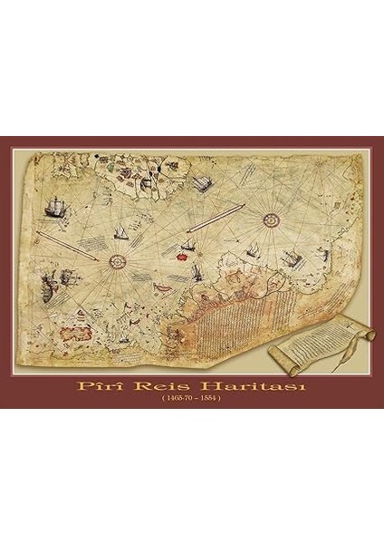 Puzzle Piri Reis Haritası 1000 Parça Puzzle fiyatları