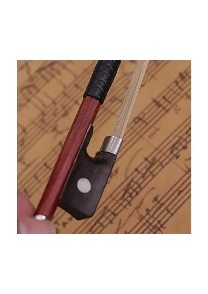 Yay, 4/4 Tam Boy Keman Yayı, At Kılı Yay Uzun Keman Değnek Gül Ağacı fırsatları