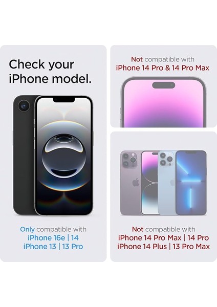 iPhone 14 / 13 / 16E / 13 Pro Hayalet Cam Ekran Koruyucu Kolay Kurulum Glas.tr Ez Fit Privacy Hd (2 Adet) - AGL03388 fiyatları