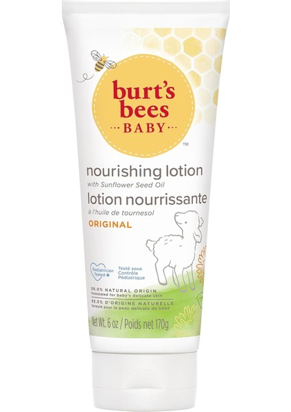 Bees Ayçiçeği Tohumu Yağı Özlü Besleyici Bebek Losyonu (1 x 170 G)