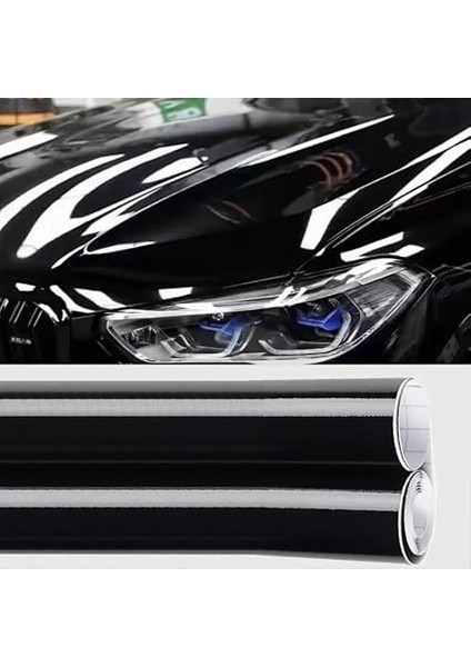 Piano Black Parlak Siyah Hava Kanallı Üstü Koruma Jelatinli Araç Motor Aksesuar Araç Tavan Kaplama Folyosu Kırılmaz Çizilmez Özel Postüplü Ambalajda Gönderim (152CMX50CM) modelleri
