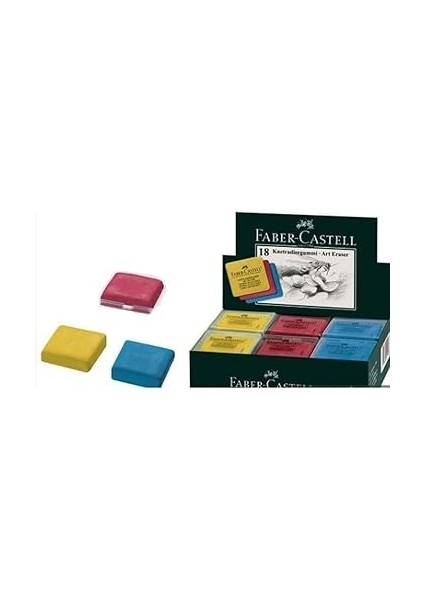 Faber Castell Hamur Silgi - Sarı fırsatları