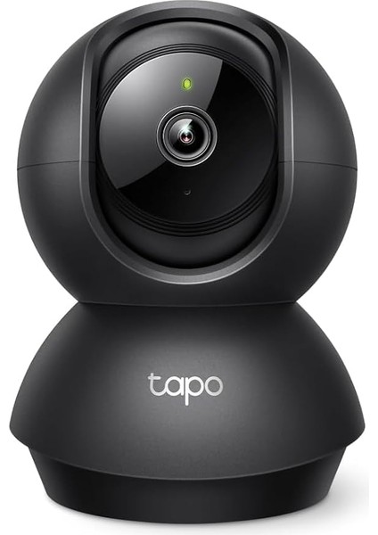 Tapo C211 2k 3mp Yatay ve Dikey Ev Güvenliği Wi-Fi Kamerası, Gece Görüşü, IP66 Su Geçirmez, Siyah Renk + 64GB Kioxia Microsd Bellek