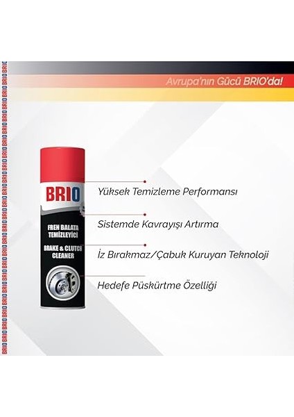 Fren Balata Temizleyici Sprey 500 ml fırsatları