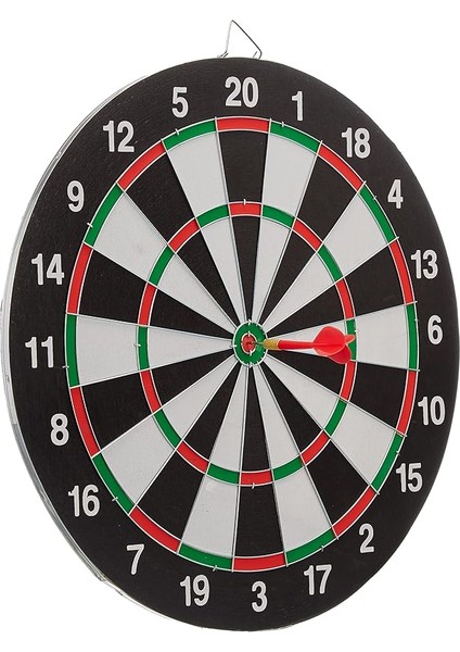 Dart Seti 43 cm (17 Inç) + 6 Dart Oku (6 Gr) Hedef Tahtası