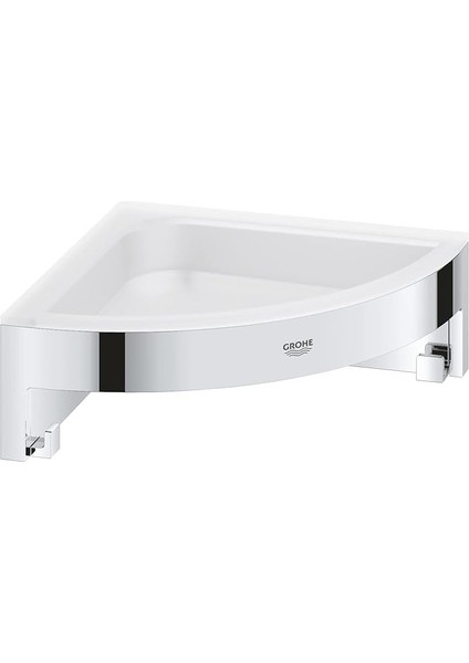 Start Cube Quickfix Köşe Duş Rafı | Duş / Banyo Aksesuarları | Krom | 41106000