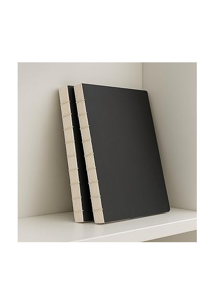 Tanıtım Özel Tasarım Siyah Kraft Kapaklı A4 Defter - 180 Derece Açılabilir, Sırtı DIKIŞLI,%100 El Işçiliği, Ofis, Okul, Günlük Kullanım Için Ideal Defter (Çizgisiz) modelleri