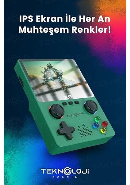 Konsolu Yeninesil El Atarisi 10.000 Adet Nostalji Oyun 3.5inç Ipsekran Mp3/mp4/video Gamepad fırsatları