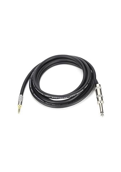 Kablosu, Gitar Piyano Amfisi ve Cep Telefonları Için 24 Awg Stereo Dayanıklı Hifi Ses Kablosu (JD6082-1,5 Metre) fiyatları