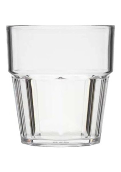 Polikarbonat Bardak Şeffaf 250 ml - 6 Adet