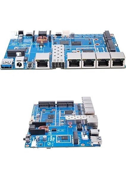 Banana Pi Bpı-R4 Lite Router -Openwrt, MT7987A Chip, 2gb Ddr4, 2,5g Sfp &amp; RJ45 Wan, 4x 1g Lan, Ağ Bağlantısı Endüstriyel Tek Platin Bilgisayar (R4 Lite Bareboard + Güç Kaynağı) indirimleri