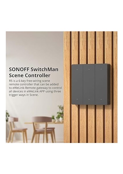 R5 Akıllı Sahne Butonu Siyah fiyatları