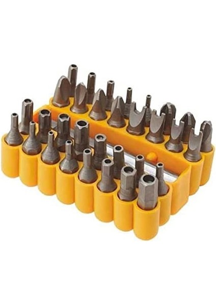 W 2233, Bits Uç Seti, Gri/turuncu, 33 Parça