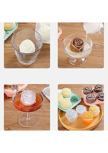 Chef Eysigo Gül Buz Kalıbı, Kapaklı, Silikon, Çok Amaçlı Büyük Boy modelleri