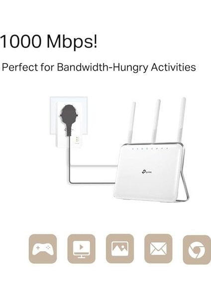 TL-PA7017P Kıt, AV1000 Gigabit Passthrough Powerline Başlangıç Kiti fiyatları